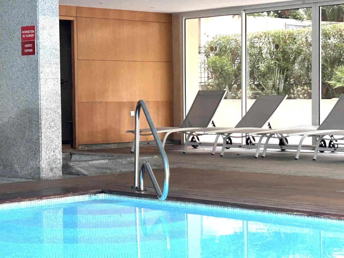 Le Victoria, Elegant T2 Au Bord Des Plages, Piscine, Sauna Menton Exterior photo